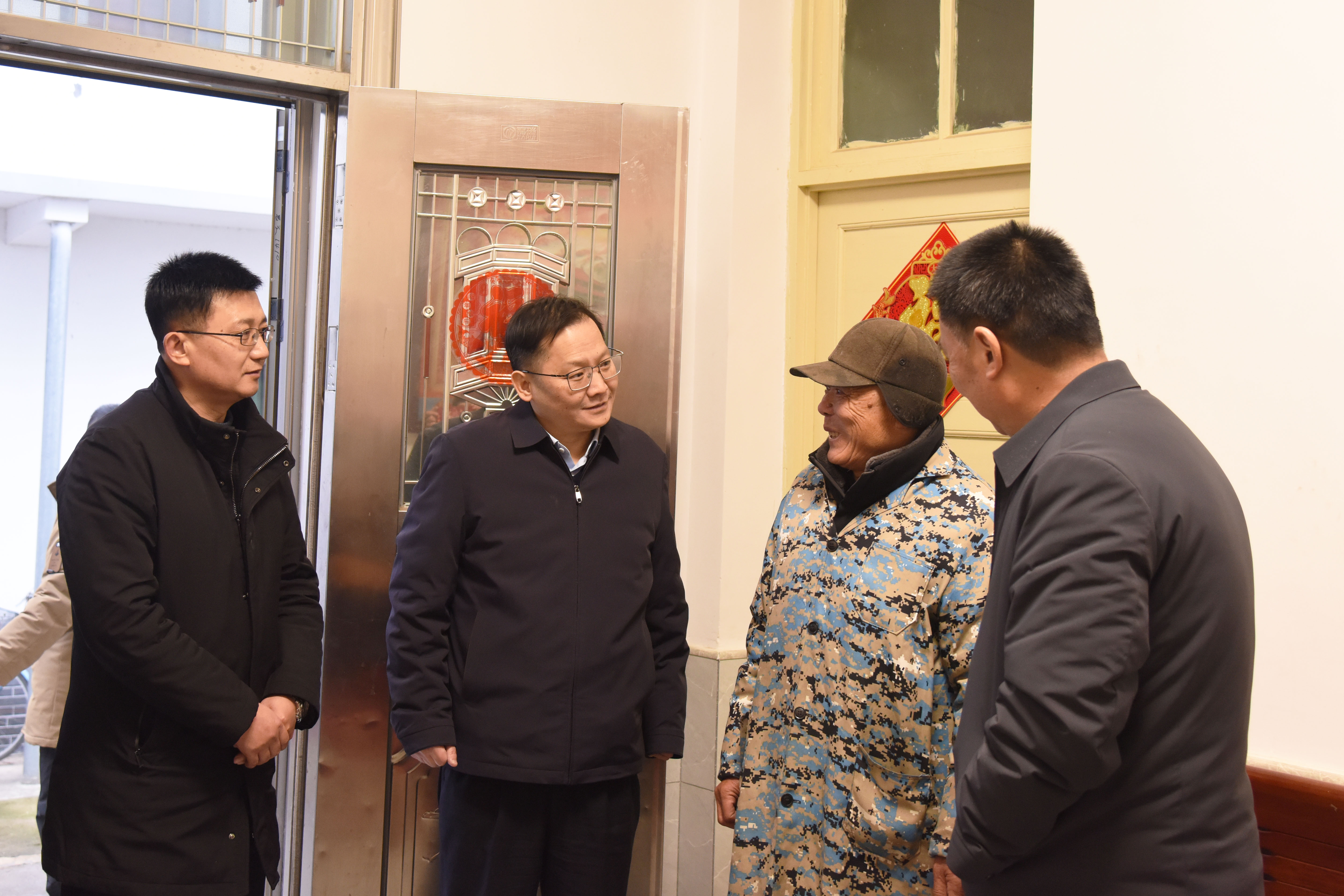 岁寒情深暖乡间：黄陂区检察院开展新春走访慰问活动